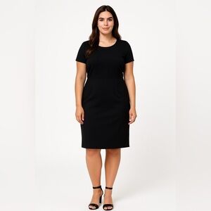 Cato Black Pencil Skirt Knee Length Workwear
